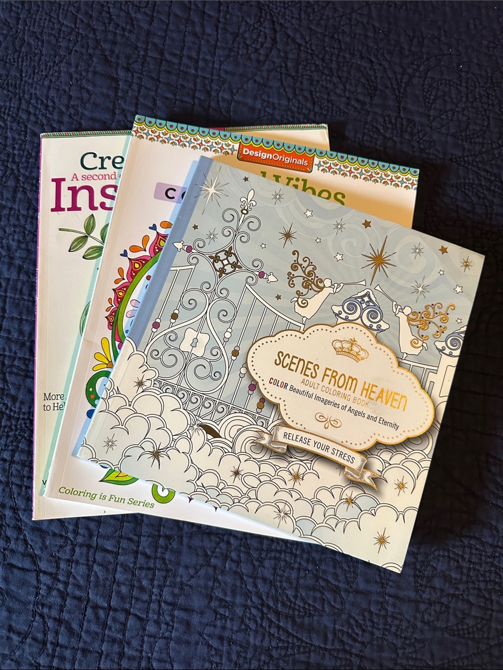 Heaven and Inspiration Coloring Book Bundle